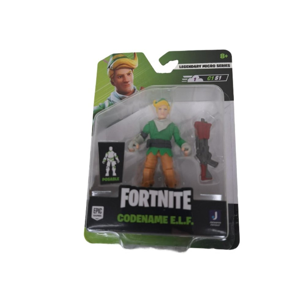 NIB Fortnite Legendary Micro Series Codename Elf